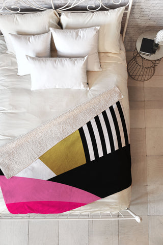 Elisabeth Fredriksson Sweet and glamorous Fleece Throw Blanket