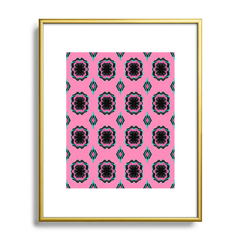 Elisabeth Fredriksson Sweet Licorice Flowers Metal Framed Art Print