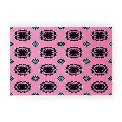 Elisabeth Fredriksson Sweet Licorice Flowers Welcome Mat