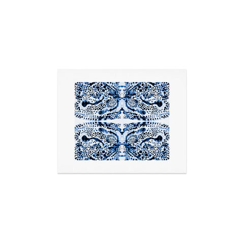 Elisabeth Fredriksson Symmetric Dream Blue Art Print