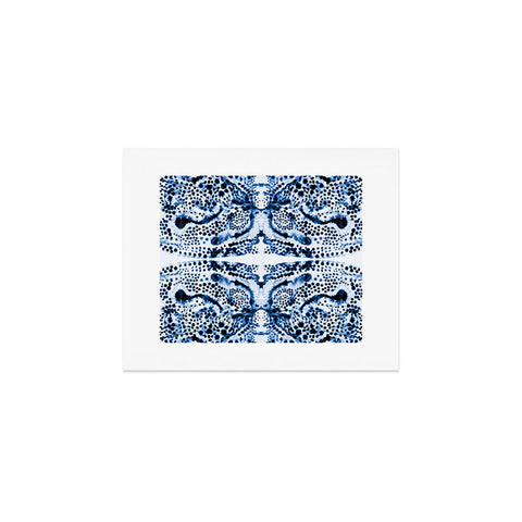 Elisabeth Fredriksson Symmetric Dream Blue Art Print