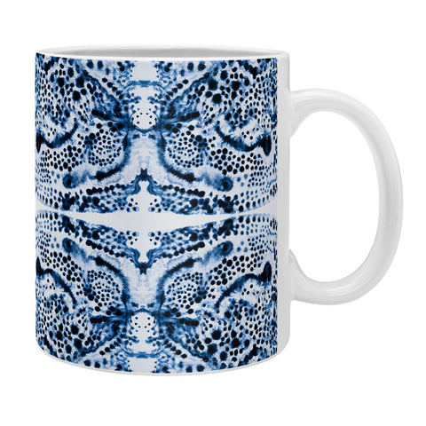 Elisabeth Fredriksson Symmetric Dream Blue Coffee Mug