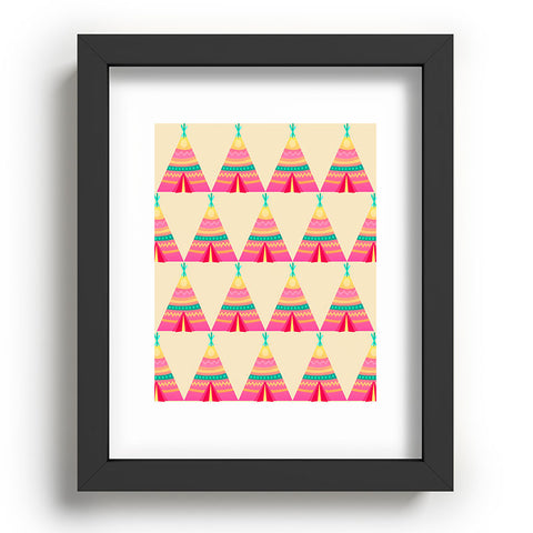 Elisabeth Fredriksson Teepees Recessed Framing Rectangle