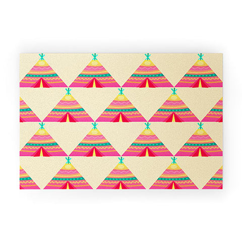 Elisabeth Fredriksson Teepees Welcome Mat