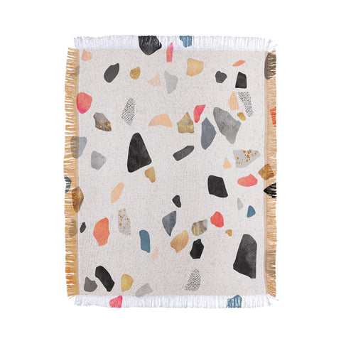 Elisabeth Fredriksson Terrazzo Treasure Throw Blanket