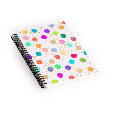 Elisabeth Fredriksson Time To Celebrate Spiral Notebook