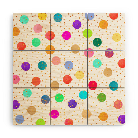 Elisabeth Fredriksson Time To Celebrate Wood Wall Mural