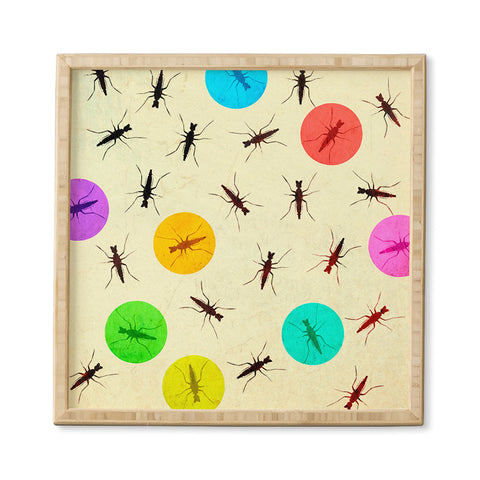 Elisabeth Fredriksson Tiny Insects Framed Wall Art