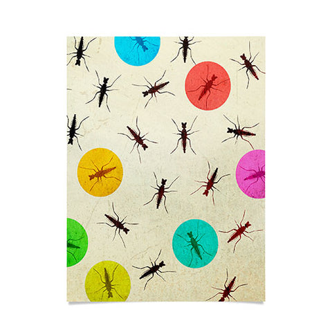 Elisabeth Fredriksson Tiny Insects Poster