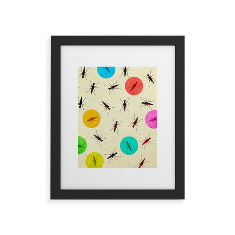 Elisabeth Fredriksson Tiny Insects Framed Art Print