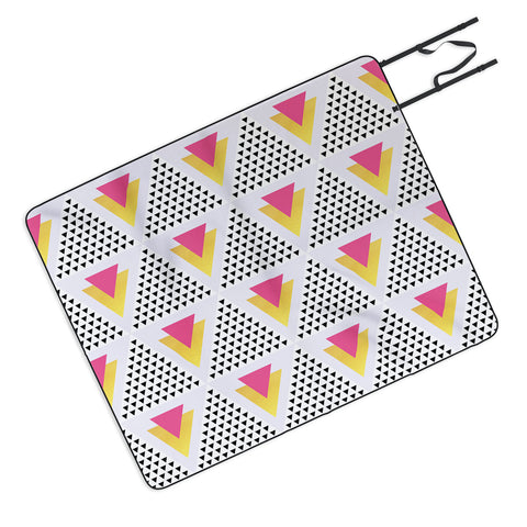 Elisabeth Fredriksson Triangles In Triangles Picnic Blanket