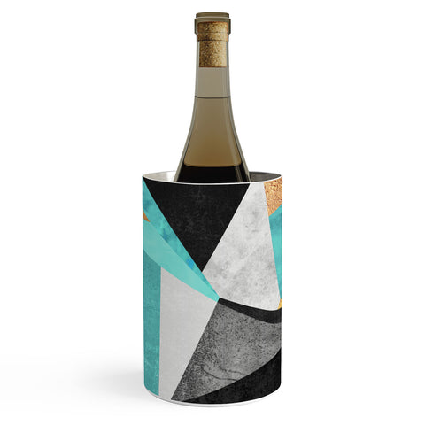 Elisabeth Fredriksson Turquoise Geometry Wine Chiller