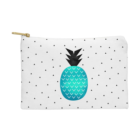 Elisabeth Fredriksson Turquoise Pineapple Pouch
