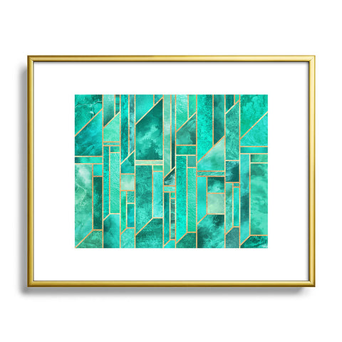 Elisabeth Fredriksson Turquoise Skies Metal Framed Art Print