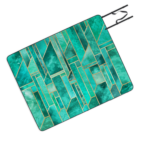 Elisabeth Fredriksson Turquoise Skies Picnic Blanket