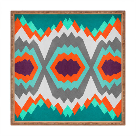 Elisabeth Fredriksson Valley Pattern Square Tray