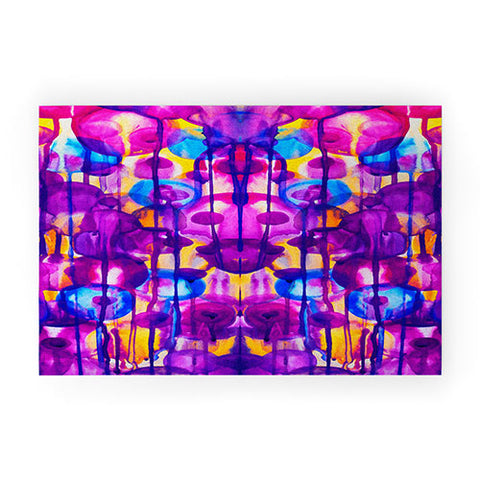 Elisabeth Fredriksson Watercolor World 1 Welcome Mat