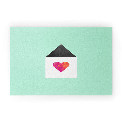 Elisabeth Fredriksson Where The Heart Is Welcome Mat