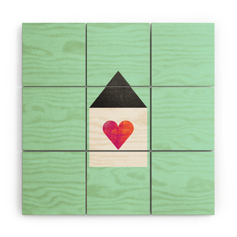 Elisabeth Fredriksson Where The Heart Is Wood Wall Mural