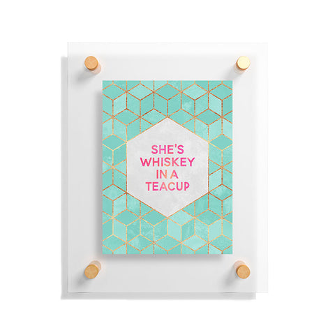 Elisabeth Fredriksson Whiskey In A Teacup Floating Acrylic Print