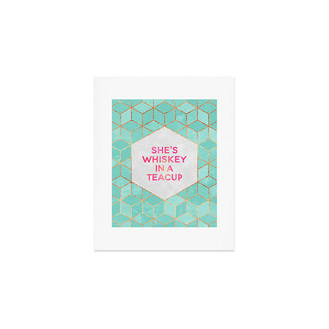 Elisabeth Fredriksson Whiskey In A Teacup Art Print