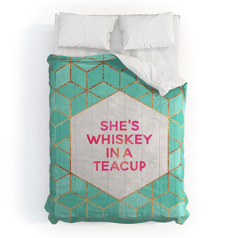 Elisabeth Fredriksson Whiskey In A Teacup Comforter