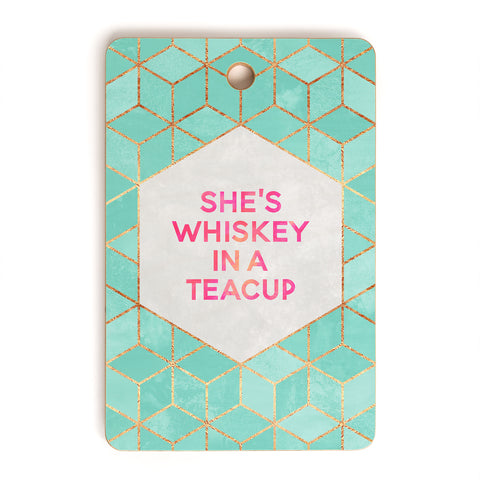 Elisabeth Fredriksson Whiskey In A Teacup Cutting Board Rectangle