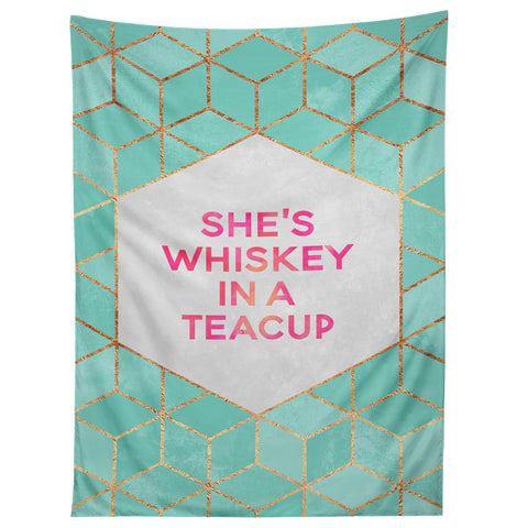 Elisabeth Fredriksson Whiskey In A Teacup Tapestry