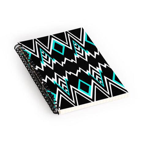 Elisabeth Fredriksson Wicked Valley Pattern 2 Spiral Notebook