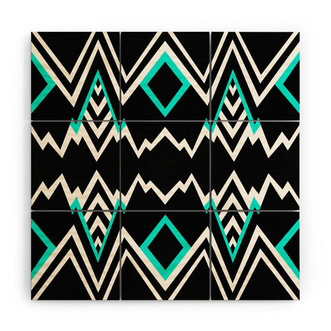 Elisabeth Fredriksson Wicked Valley Pattern 2 Wood Wall Mural