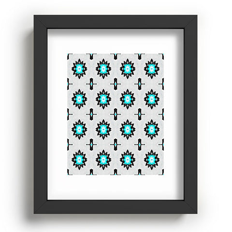 Elisabeth Fredriksson Wonderland Flowers Recessed Framing Rectangle