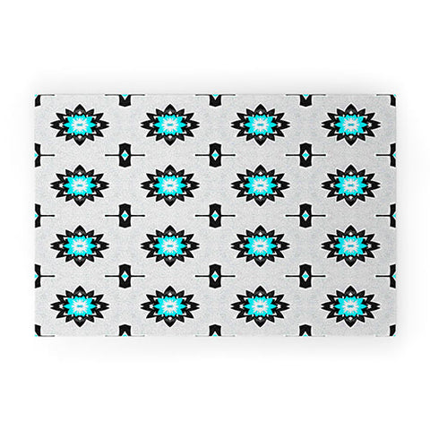 Elisabeth Fredriksson Wonderland Flowers Welcome Mat