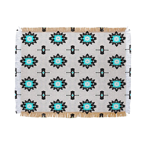 Elisabeth Fredriksson Wonderland Flowers Throw Blanket
