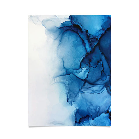 Elizabeth Karlson Blue Tides Abstract Poster