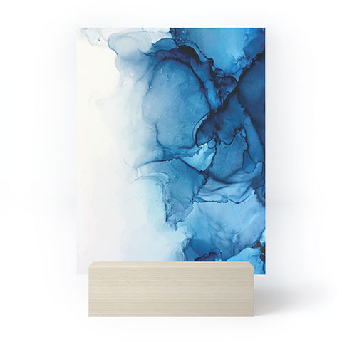 Elizabeth Karlson Blue Tides Abstract Mini Art Print