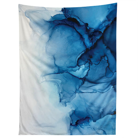 Elizabeth Karlson Blue Tides Abstract Tapestry