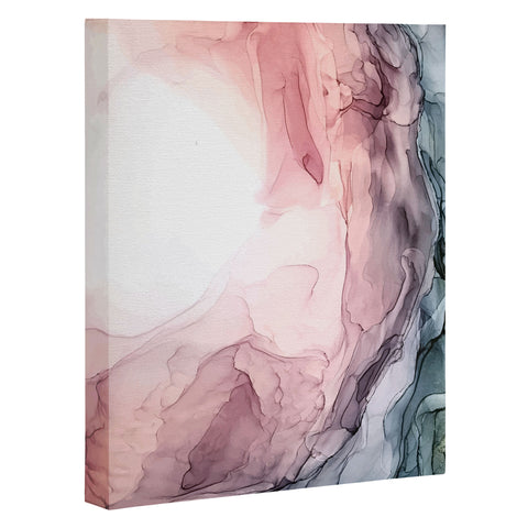 Elizabeth Karlson Blush Blue Dream Abstract Art Canvas