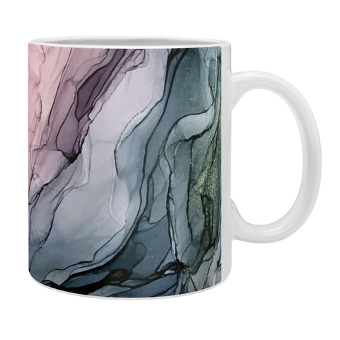 Elizabeth Karlson Blush Blue Dream Abstract Coffee Mug