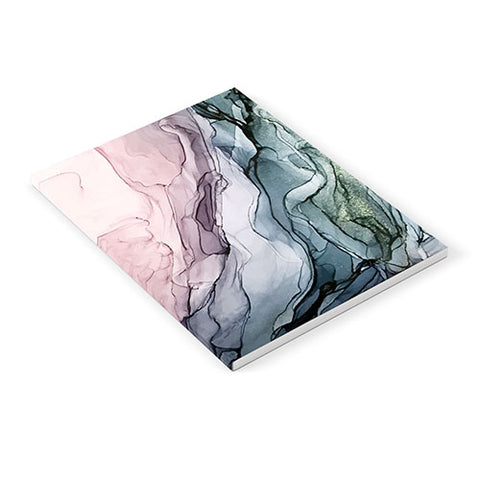 Elizabeth Karlson Blush Blue Dream Abstract Notebook