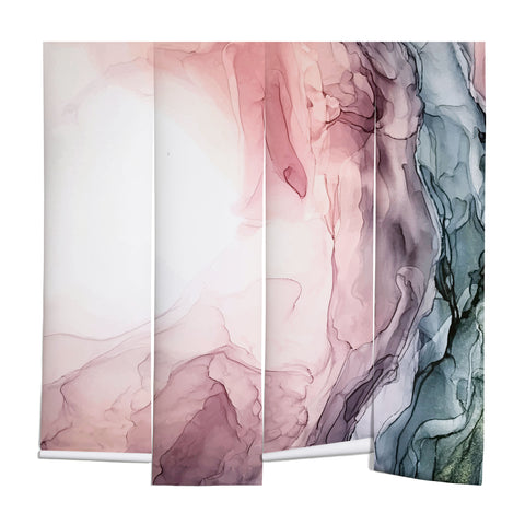 Elizabeth Karlson Blush Blue Dream Abstract Wall Mural