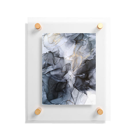 Elizabeth Karlson Calm but Dramatic Abstract Floating Acrylic Print