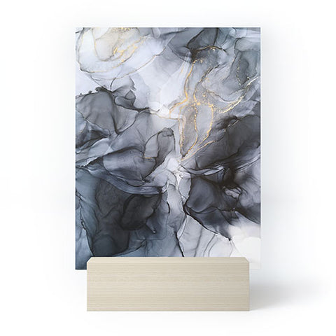 Elizabeth Karlson Calm but Dramatic Abstract Mini Art Print