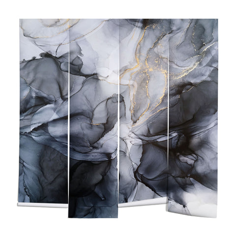 Elizabeth Karlson Calm but Dramatic Abstract Wall Mural