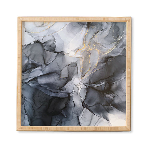 Elizabeth Karlson Calm but Dramatic Light Monoch Framed Wall Art