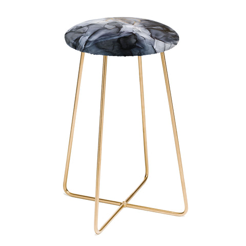 Elizabeth Karlson Calm but Dramatic Light Monoch Counter Stool