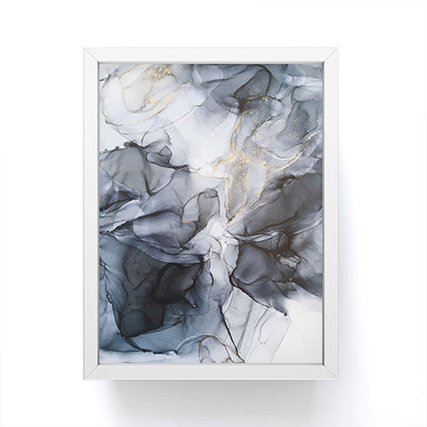 Elizabeth Karlson Calm but Dramatic Light Monoch Framed Mini Art Print