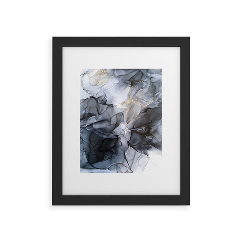 Elizabeth Karlson Calm but Dramatic Light Monoch Framed Art Print