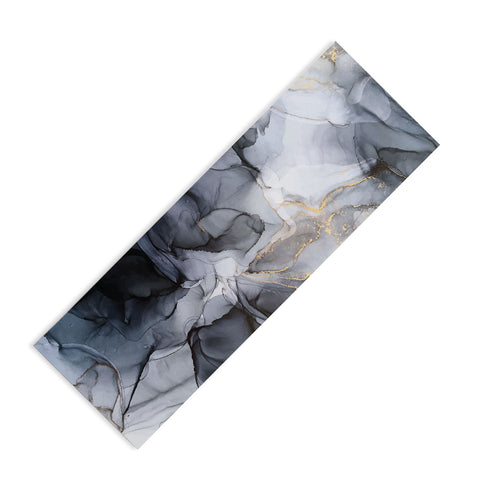Elizabeth Karlson Calm but Dramatic Light Monoch Yoga Mat