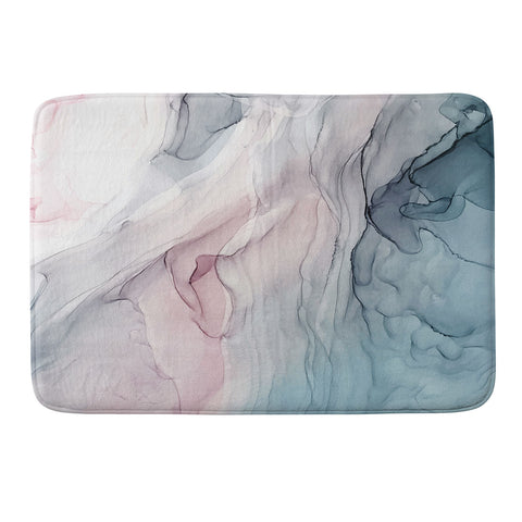 Elizabeth Karlson Calming Pastel Flow Memory Foam Bath Mat