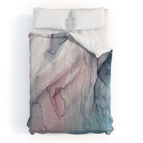 Elizabeth Karlson Calming Pastel Flow Comforter